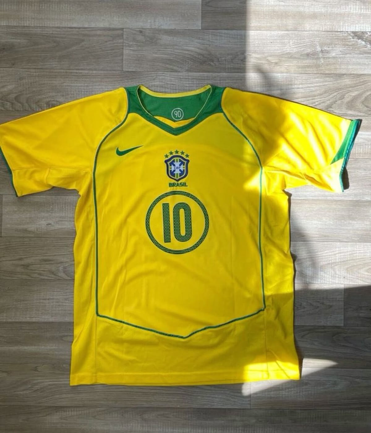 Camiseta de brasil 2004