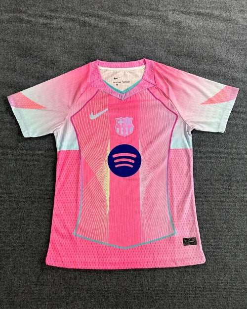 Camiseta de futbol rosa